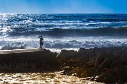 face à l'atlantique