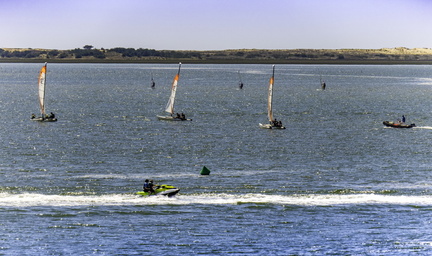 activités nautiques dans la baie de bonne anse