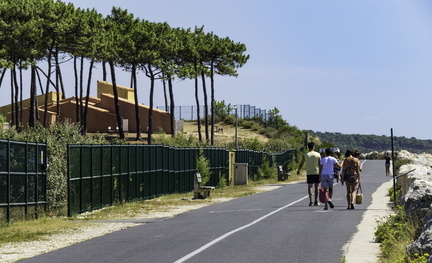 front de plage La Palmyre