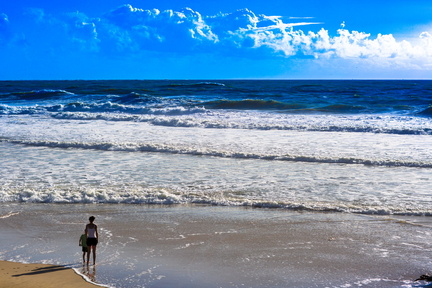 face à l'atlantique