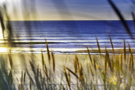 coucher de soleil sur l'atlantique