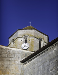 clocher de l'église de cozes