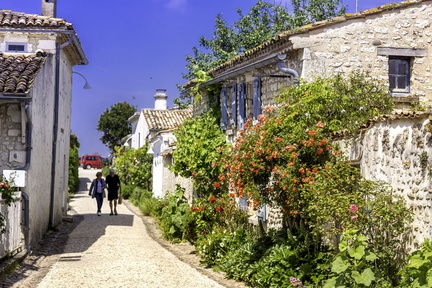 balade dans les ruelles de talmont