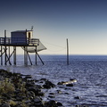 carrelet sur l'estuaire de la gironde