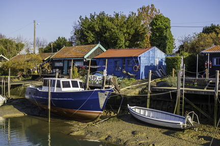 cabanes du port de la grève