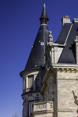 détail d'une villa belle époque de royan