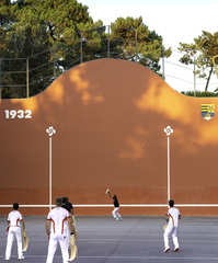 pelote basque au fronton du parc de royan 2019