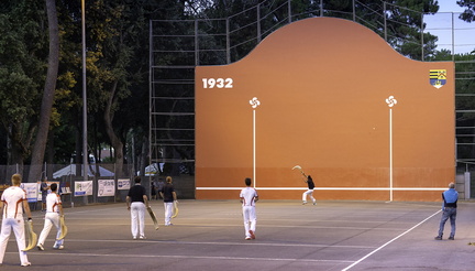 pelote basque au fronton du parc de royan 2019
