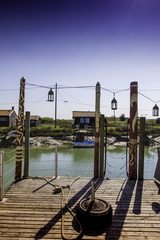 ponton de cabane ostréicole